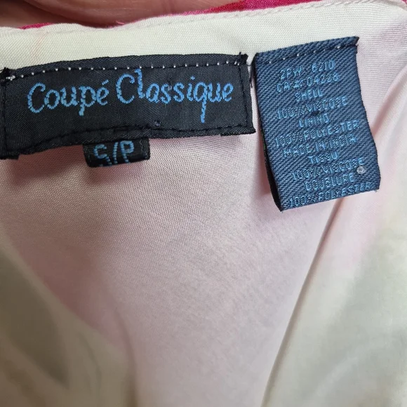 Vintage 90's Coupe Classique Patchwork Midi Dress Size S - Picture 9 of 13